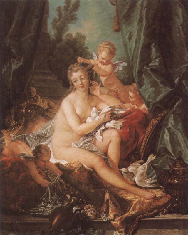 Francois Boucher The Toilet of Venus oil painting image